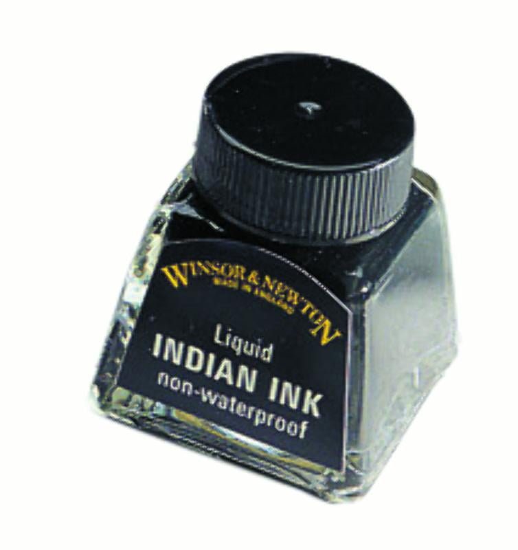 COLART Winsor & Newton Liquid Indian Ink, .5 oz.