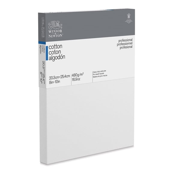 Winsor & Newton Professional Cotton Canvas - 8" x 10", Traditional Profile