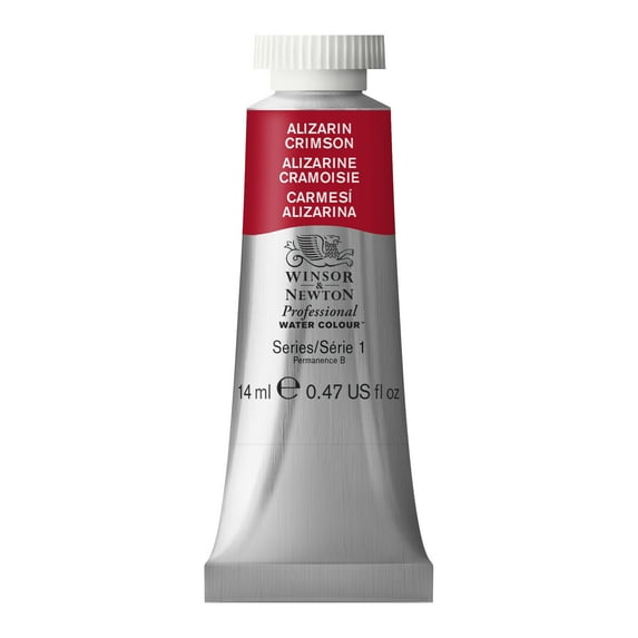 Winsor & Newton Professional Watercolor, 14ml, Alizarin Crimson