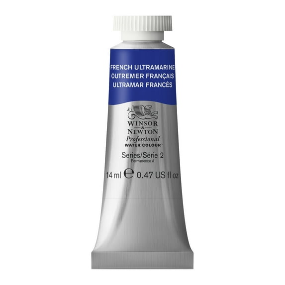 Winsor & Newton Professional Watercolor, 14ml, French Ultramarine