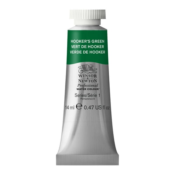 Winsor & Newton Professional Watercolor, 14ml, Hooker's Green