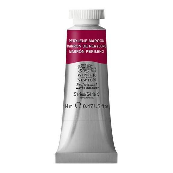 Winsor & Newton Professional Watercolor, 14ml, Perylene Maroon