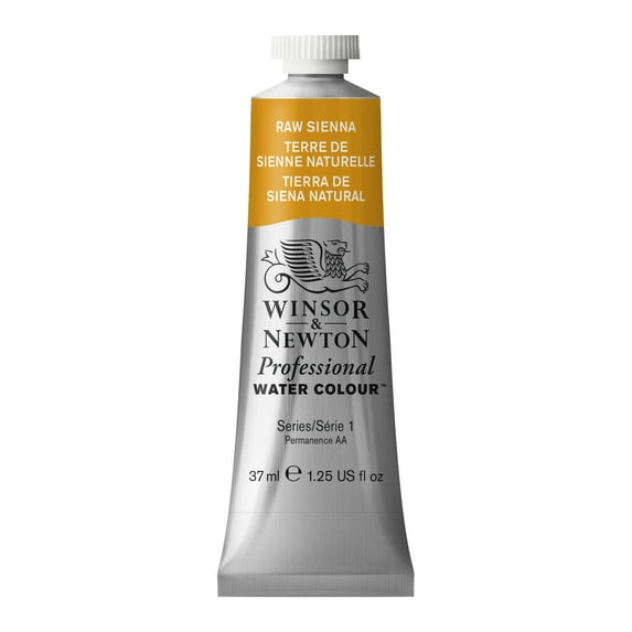 Winsor & Newton Professional Watercolor, 37ml, Raw Sienna