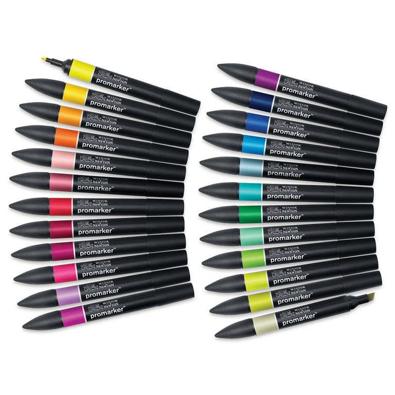 Winsor & Newton Promarker - Set of 24, Student Designer Wallet