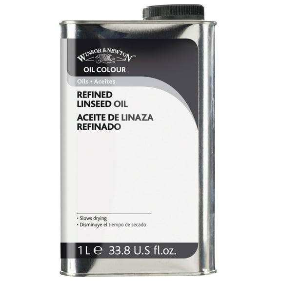 Winsor & Newton Refined Linseed Oil, 1L