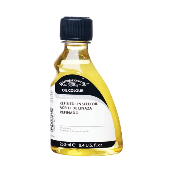 Winsor & Newton Refined Linseed Oil, 250ml