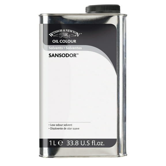 Winsor & Newton Sansodor Paint Thinner, 1 Liter