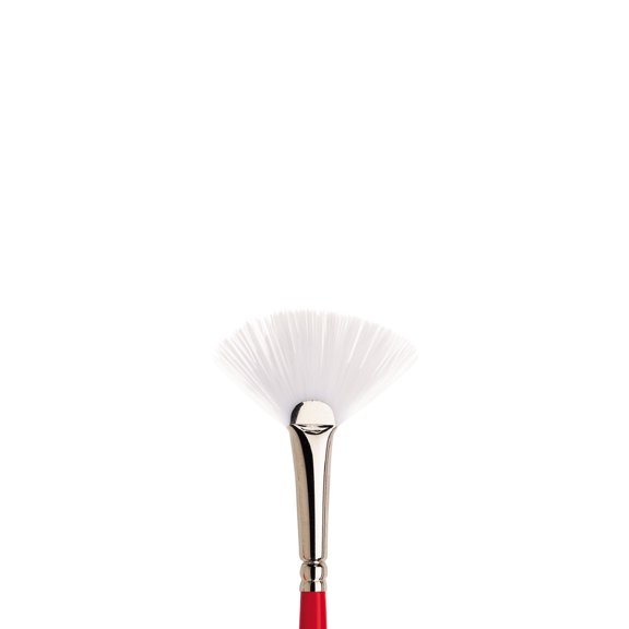 Winsor & Newton University Brush, Series 238, Long Handle, Fan, 3