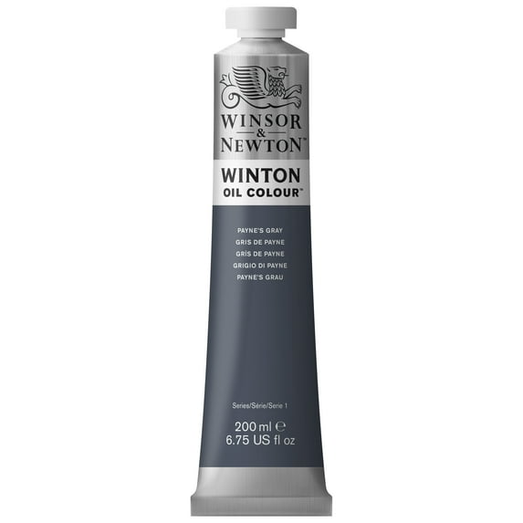 Winsor & Newton Winton Oil Color, 200ml, Payne' s Gray