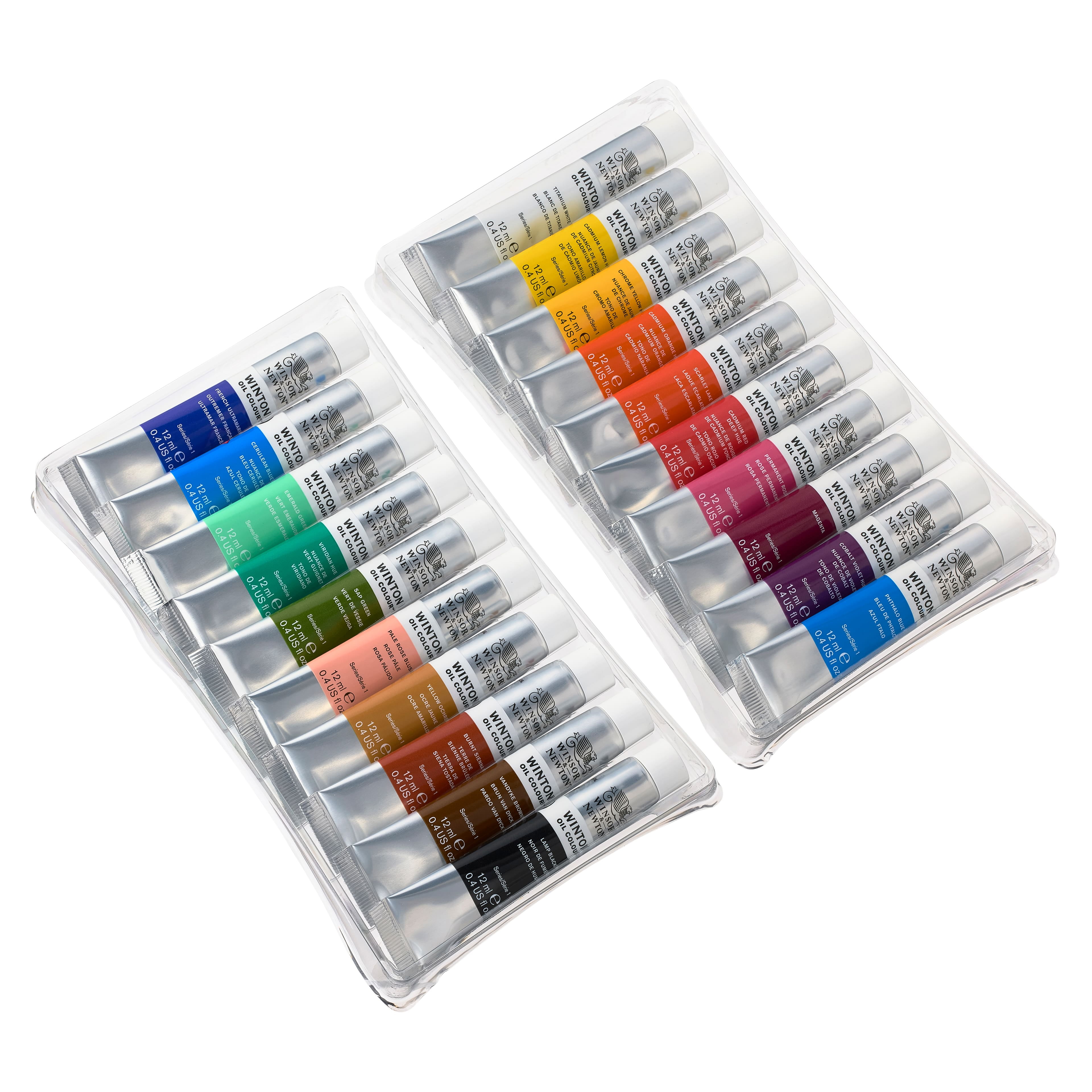 Winsor & Newton Winton Oil Color Paint, 12 mL Tubes, 20 Colors