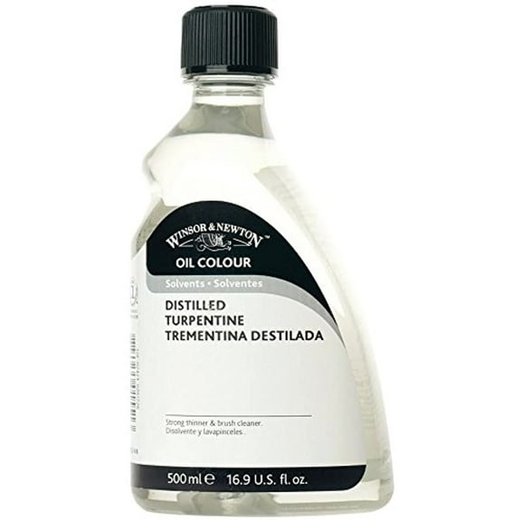 Winsor & Newton Oil & Alkyd Solvents English distilled turpentine 500 ml