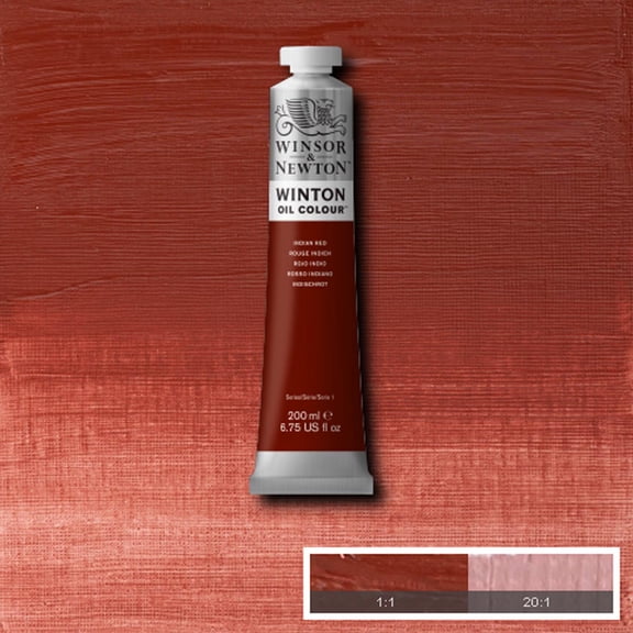 Winsor and Newton Winton Oil Colour 6.75 oz. Indian Red