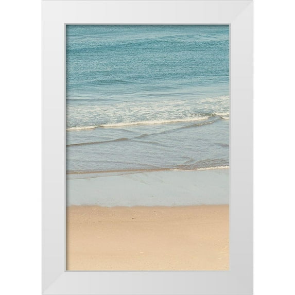 Winstanley, Ian 13x18 White Modern Wood Framed Museum Art Print Titled - White Oceans 59