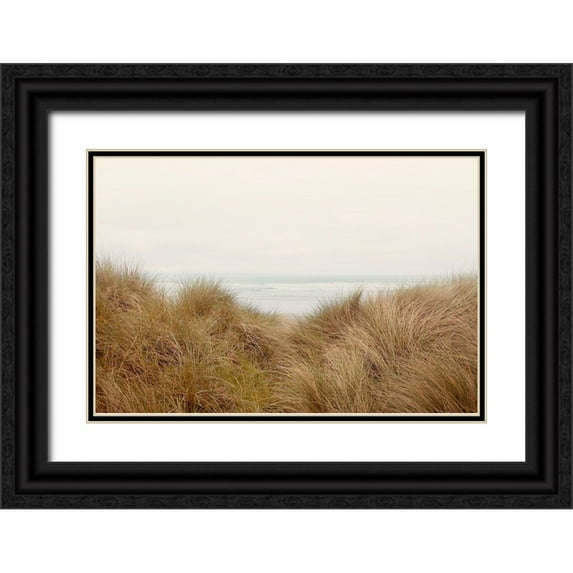 Winstanley, Ian 18x13 Black Ornate Wood Framed with Double Matting Museum Art Print Titled - White Oceans 48