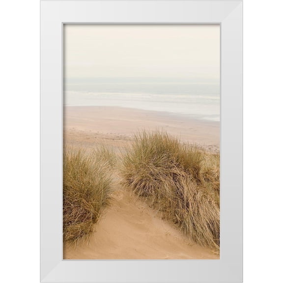 Winstanley, Ian 23x32 White Modern Wood Framed Museum Art Print Titled - White Oceans 31