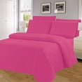 thumbnail image 1 of Winston 6 Piece Microfiber Wrinkle Free Sheet Set, Fuchsia, King, 1 of 1