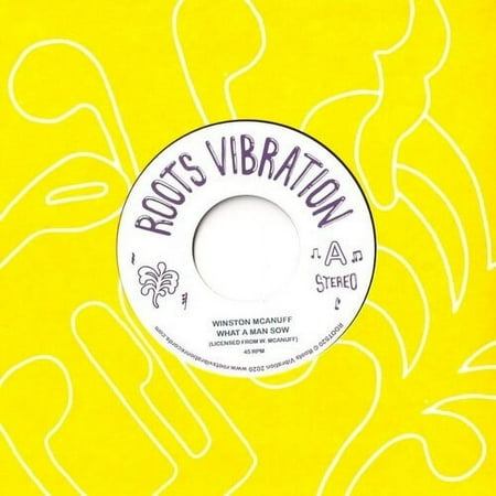 Winston McAnuff - What A Man Sow - Vinyl [7-Inch]