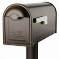 thumbnail image 1 of Winston Post Mount Mailbox - Rubbed Bronze, 1 of 1