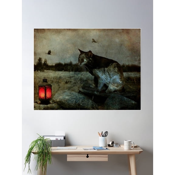 Winston Poster Wall Art, Modern Wall Decor For Living Room Bedroom, 16x24 UNFRAMED