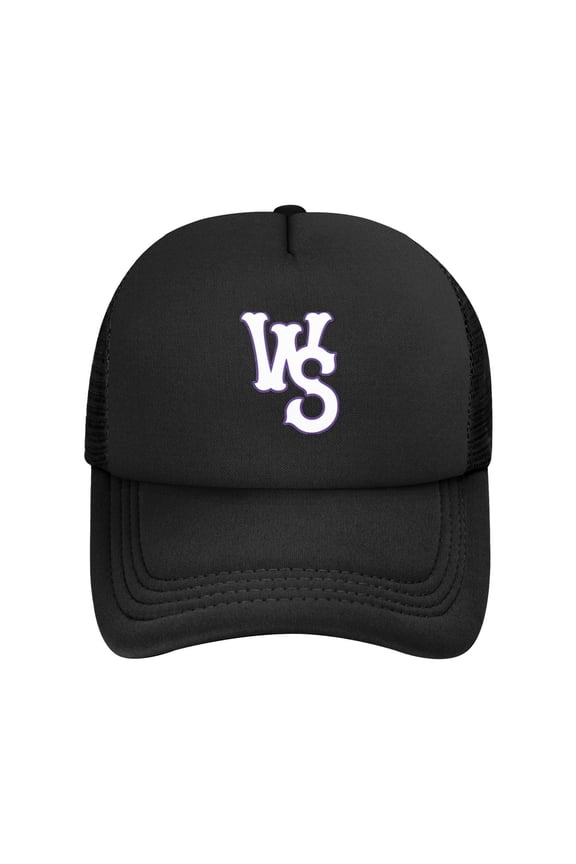 Winston-Salem Dashs Solid Color Lightweight Adult Mesh Baseball Cap