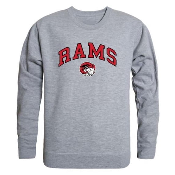 Winston-Salem State University Rams Campus Crewneck Sweatshirt, Heather Grey - 2XL