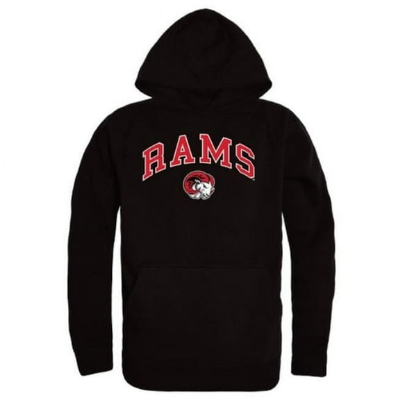 Winston-Salem State University Rams Campus Hoodie, Black - Extra Large