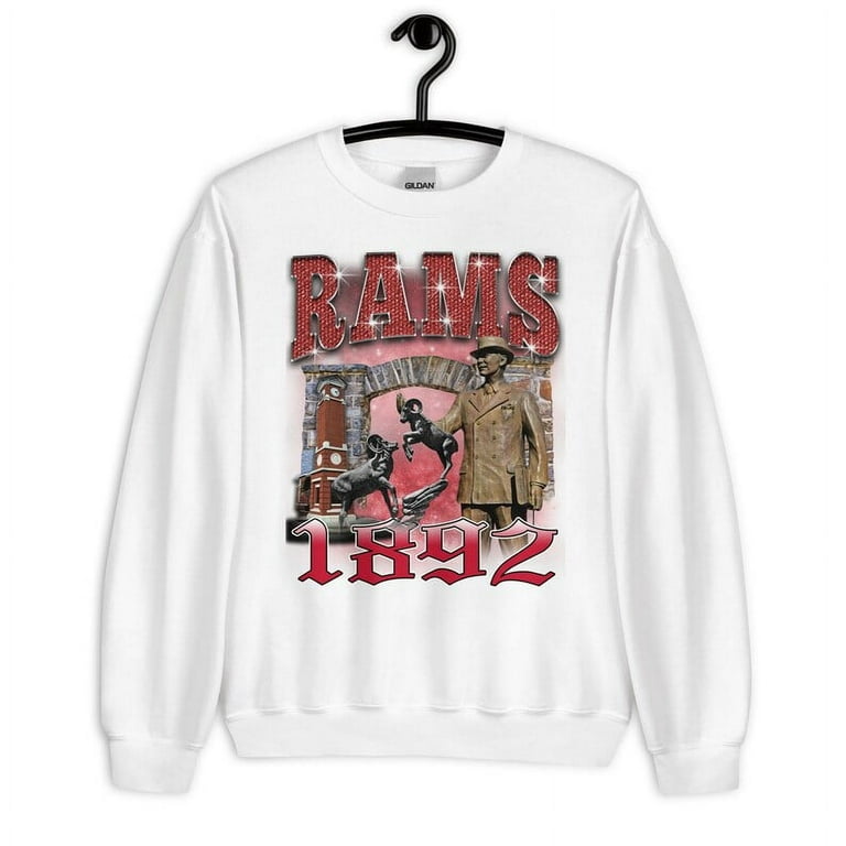 Winston Salem Sweatshirt l 90s Style Vintage Sweatshirt Unisex Retro Bootleg Rap Sweatshirt l WSSU I HBCU l Rams sweatshirt beautiful Walmart