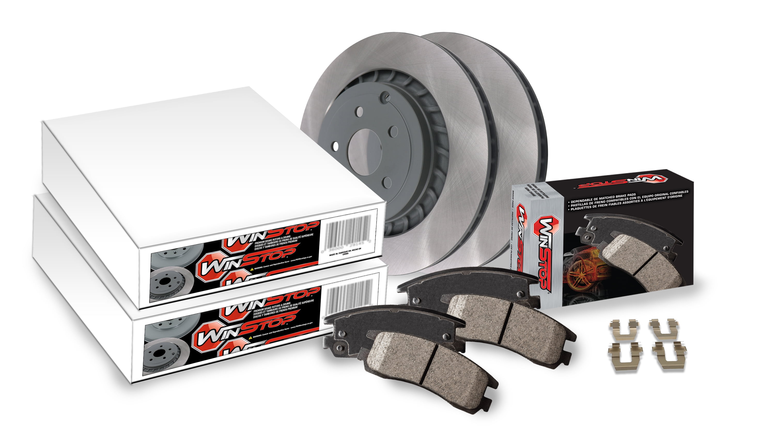 Winstop Brake Kits, Front WSK910, Toyota Venza 2016-2009