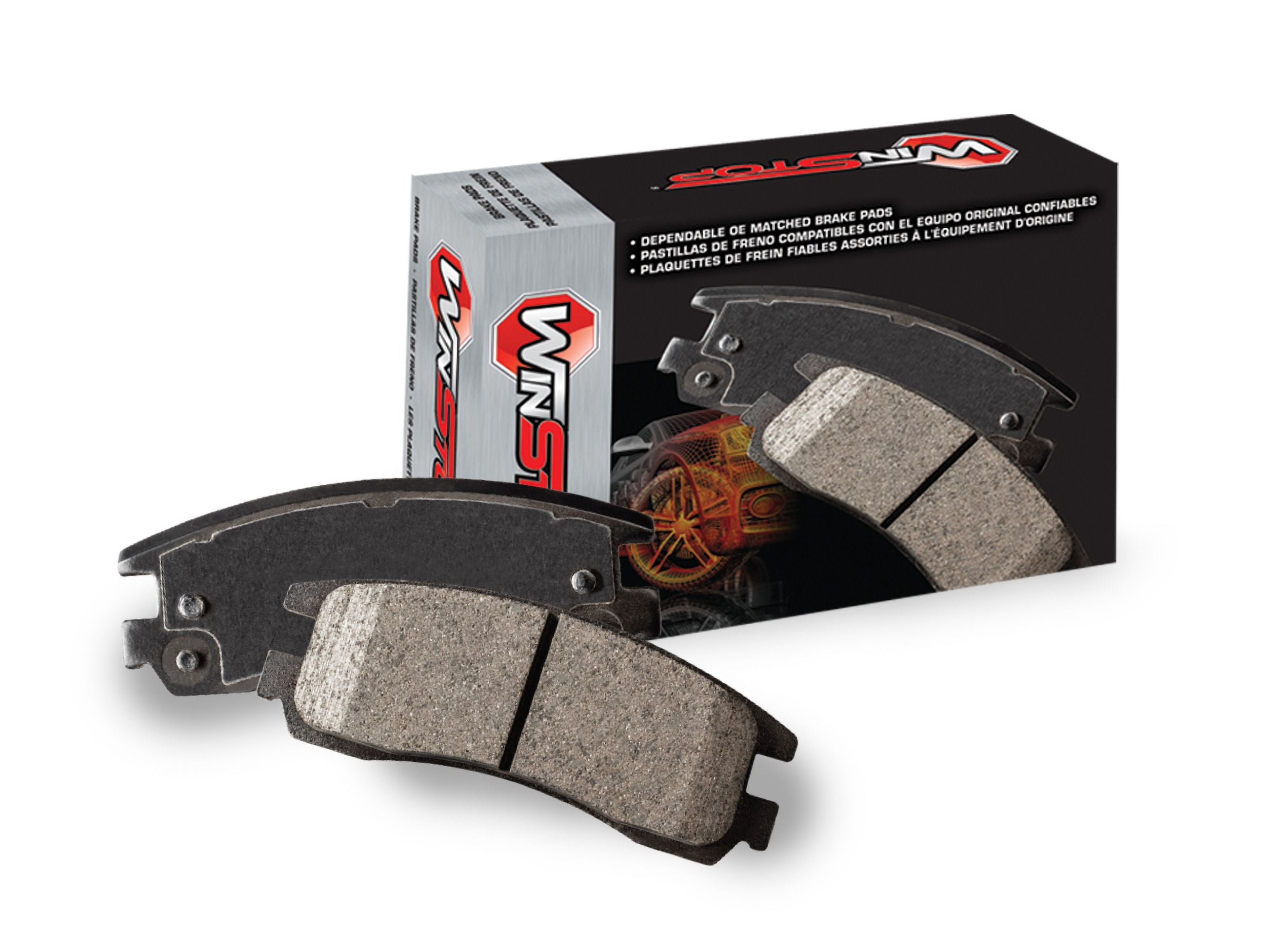 Winstop Brake Pad Set, Rear WS.1665.0.C, Ford Fusion 2016-2013