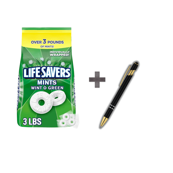 Wint-O-Green Mints Hard Candy, 3 lbs.