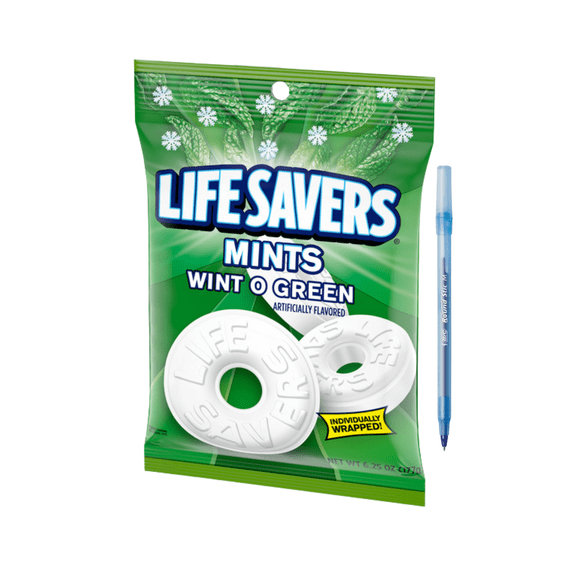WintOGreen Breath Mints Hard Candy 6.25 oz