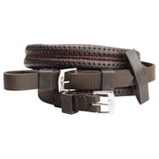 Wintec Equi-Leather Grip Reins Clr Brown