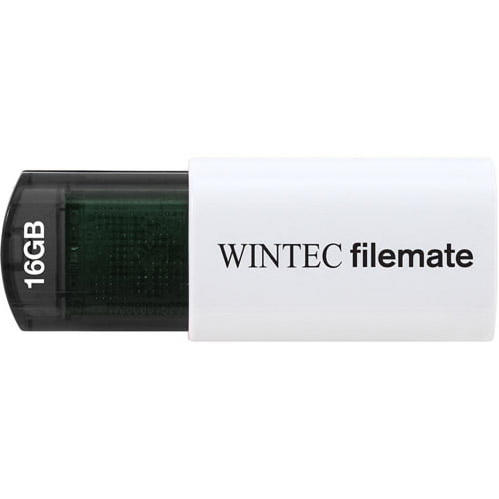 Wintec FileMate 16GB Mini USB Flash Drive Plus RoHS, Black - image 1 of 2