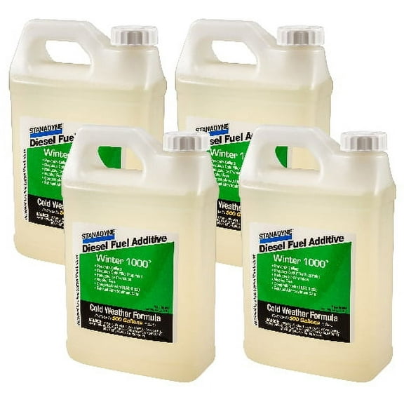 Winter 1000 Cold Weather Formula by Stanadyne - 4 Pack of 1/2 Gallon (64 Ounce) Jugs - Stanadyne # 45697-4PK