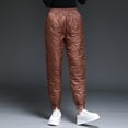 thumbnail image 1 of Winter 2022 Straight Leg Loose And Slim Plus Size Thermal Pants Light Down Pants For Women Womens Baggy Pants Pants for Womens Business Casual Pants for Women with Pockets Loose Pants for Women Casual, 1 of 3