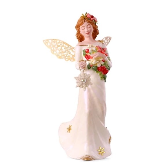 Hallmark Keepsake 2018 Winter Angel Porcelain Ornament