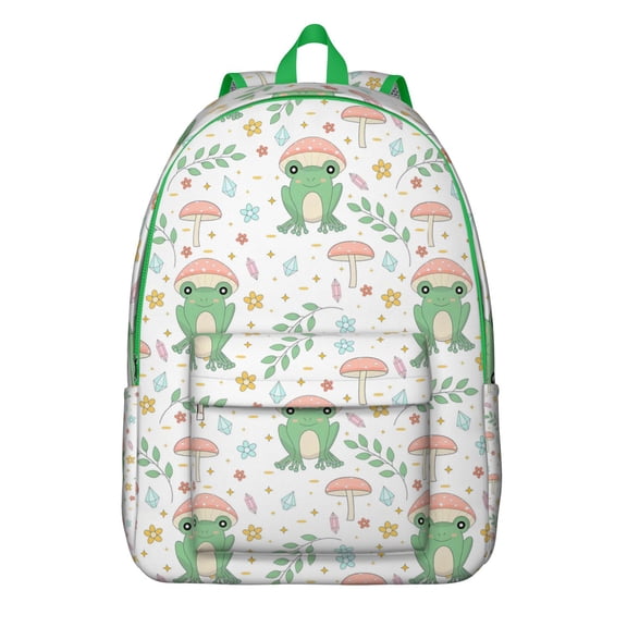 Winter Animal Penguin Backpack with Snowflake Print, Cute Cartoon Design, Lightweight and Spacious Waterproof School Bag