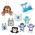 thumbnail image 1 of Winter Animals Craft Kit Assortment Bulk 60 Pc, 1 of 2