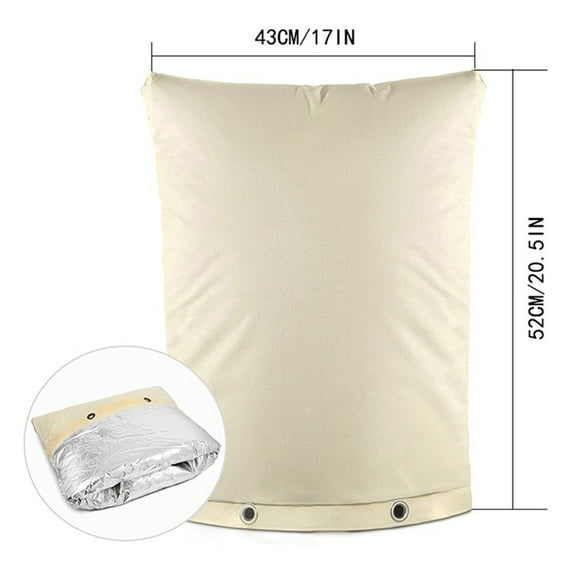 Winter Anti-Freeze Cover 600D Weatherproof Theft-Proof With Aluminum Film