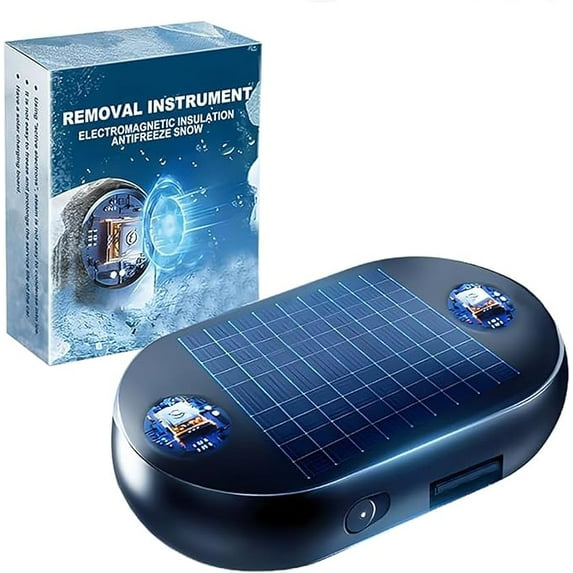 Winter Antifreeze Device - Anti Freeze Electromagnetic Car Snow Removal Device,Anti Freezing And Snow Removal Device, Potable Snow Removal Tool for Car Suv Sedan Off-Road Vehicles(1pcs)