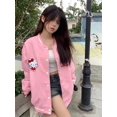 Winter and Autumn Printed 2024 Anime Sanrio Hello Kitty Hiphop Jacket