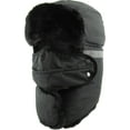 thumbnail image 1 of Winter Aviator Trapper With Face Mask Hat Winter Ski Cap, 1 of 7