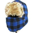 thumbnail image 1 of Winter Aviator Trapper With Face Mask Hat Winter Ski Cap, 1 of 5