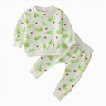thumbnail image 1 of Winter Baby Boy Clothes Toddler Fall Cartoon Long Sleeve Drawstring Pants 0-24M Everyday Outfit Outfits 2PCS, 1 of 7