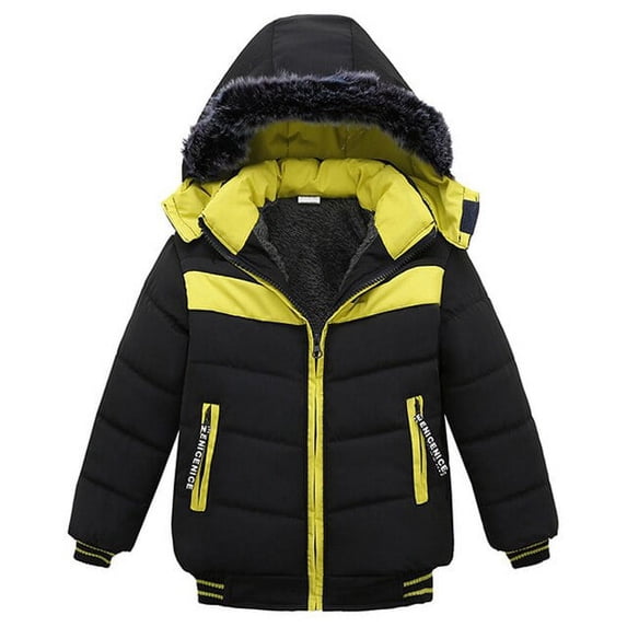 Winter Baby Boys Warm Jacket Fashion 1-5 Years Boys Coat Casual Autumn Hooded Thick Outerwear Coat For Boys Children Clothing