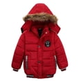 thumbnail image 1 of Winter Baby Boys Warm Jacket Fashion 1-5 Years Boys Coat Casual Autumn Hooded Thick Outerwear Coat For Boys Children Clothing, 1 of 6