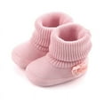thumbnail image 1 of Winter Baby Girl Boys Warm Ankle Boots Booties Infant Toddler Newborn Snow Shoes, 1 of 2