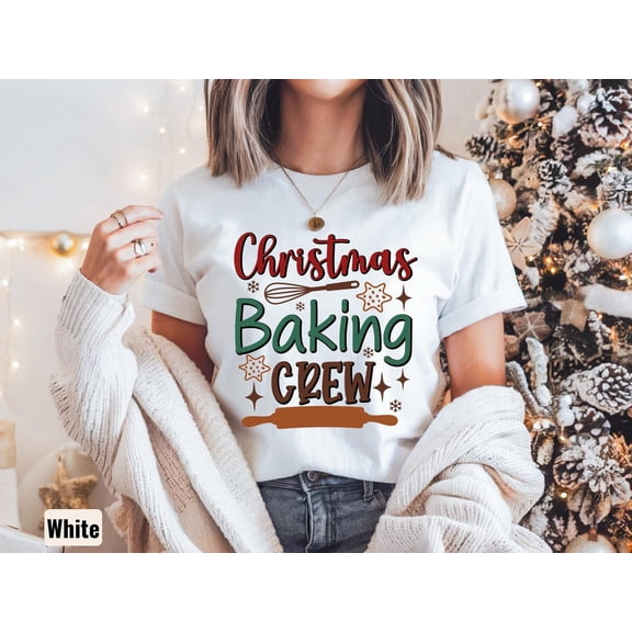 Winter Baking Tee, Baking Shirt, Winter Cooking, Shirt, Baking Crew Tshirt, Baking Top310 Sweatshirt All Size S-5XL