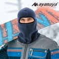 thumbnail image 1 of Winter Balaclava Face Mask, AYAMAYA Ski Mask Cover, Head and Neck Covering Windproof Breathable Anti Cold Weather Gear for Outdoor Skiing Riding Fleece Thermal Mask for Men and Women(Blue), 1 of 6