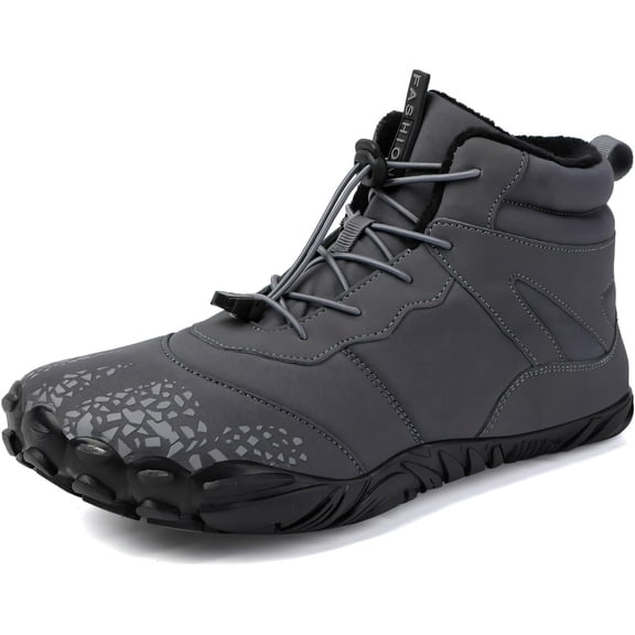 Winter Barefoot Shoes Women Men, 2024 New Non-Slip Waterproof Hike Autumn Footwear Barefoot Boots for Hiking, Walking